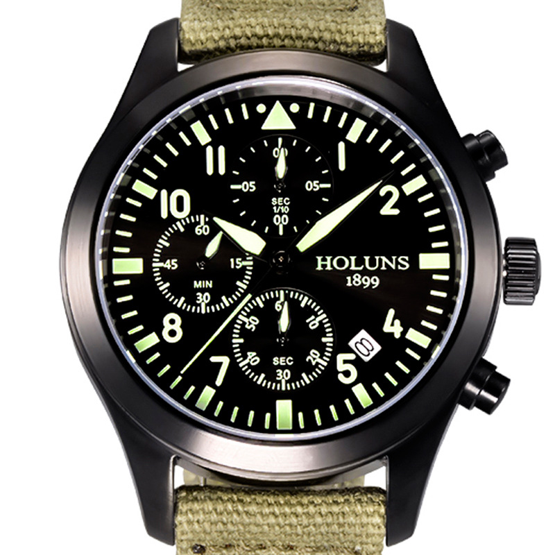 calendar waterproof quartz watch