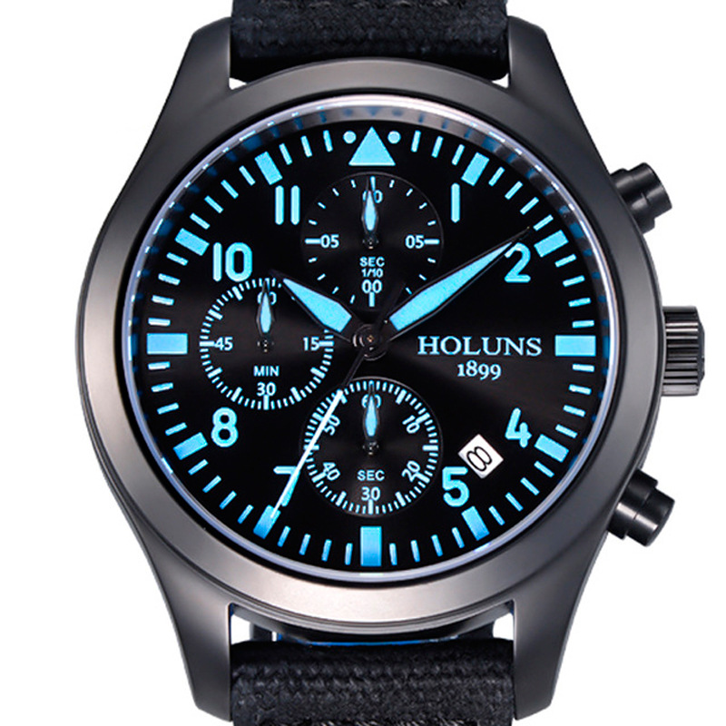calendar waterproof quartz watch
